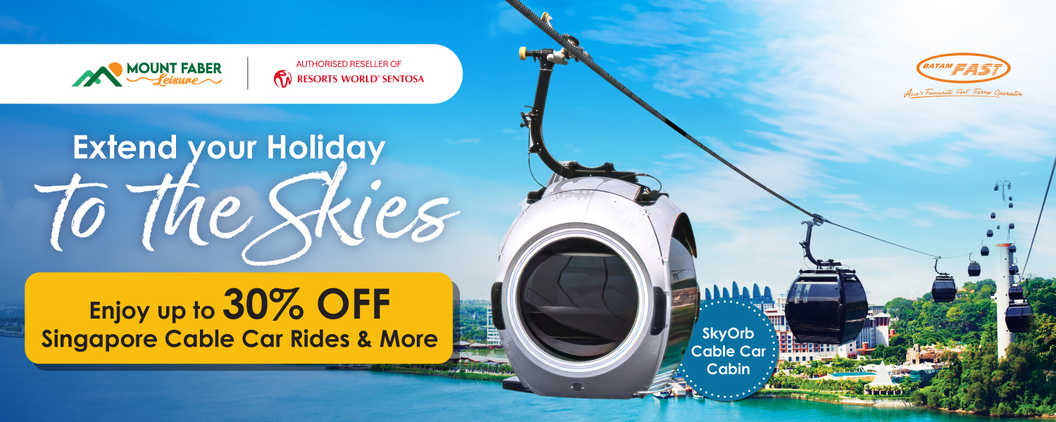 Extend Your Holiday to the Skies with Mount Faber Leisure x BatamFast
