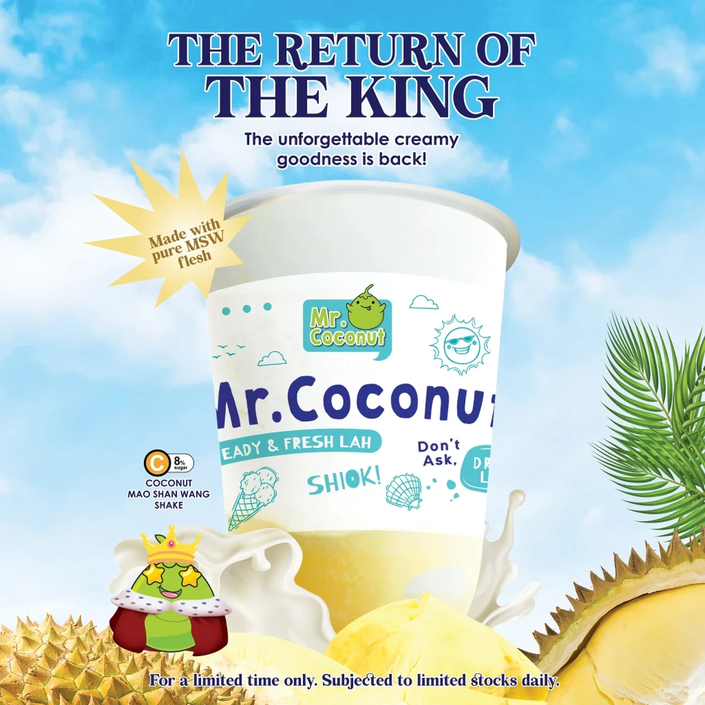 Coconut Mao Shan Wang Shake - Mr Coconut